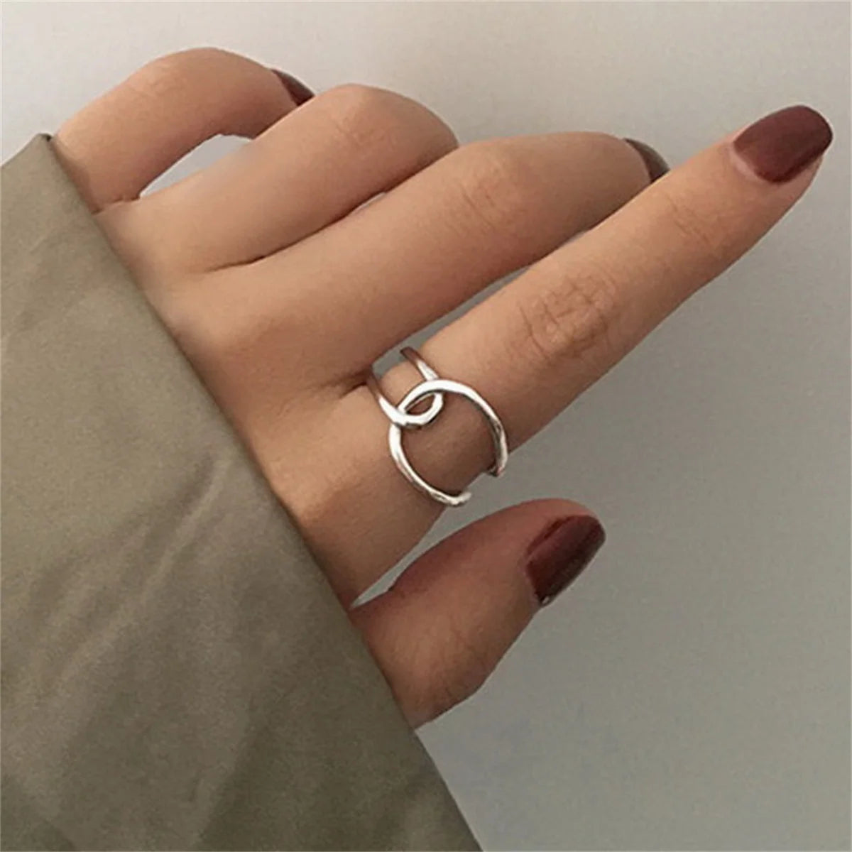 Molten Style Open Statement Ring