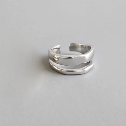 Molten Style Open Statement Ring