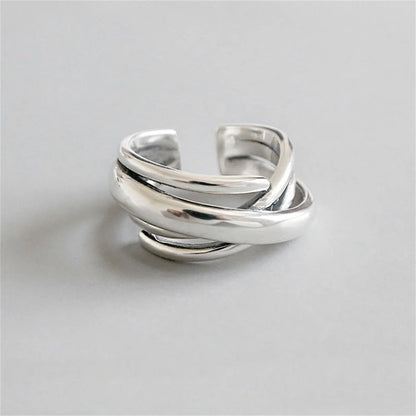 Molten Style Open Statement Ring
