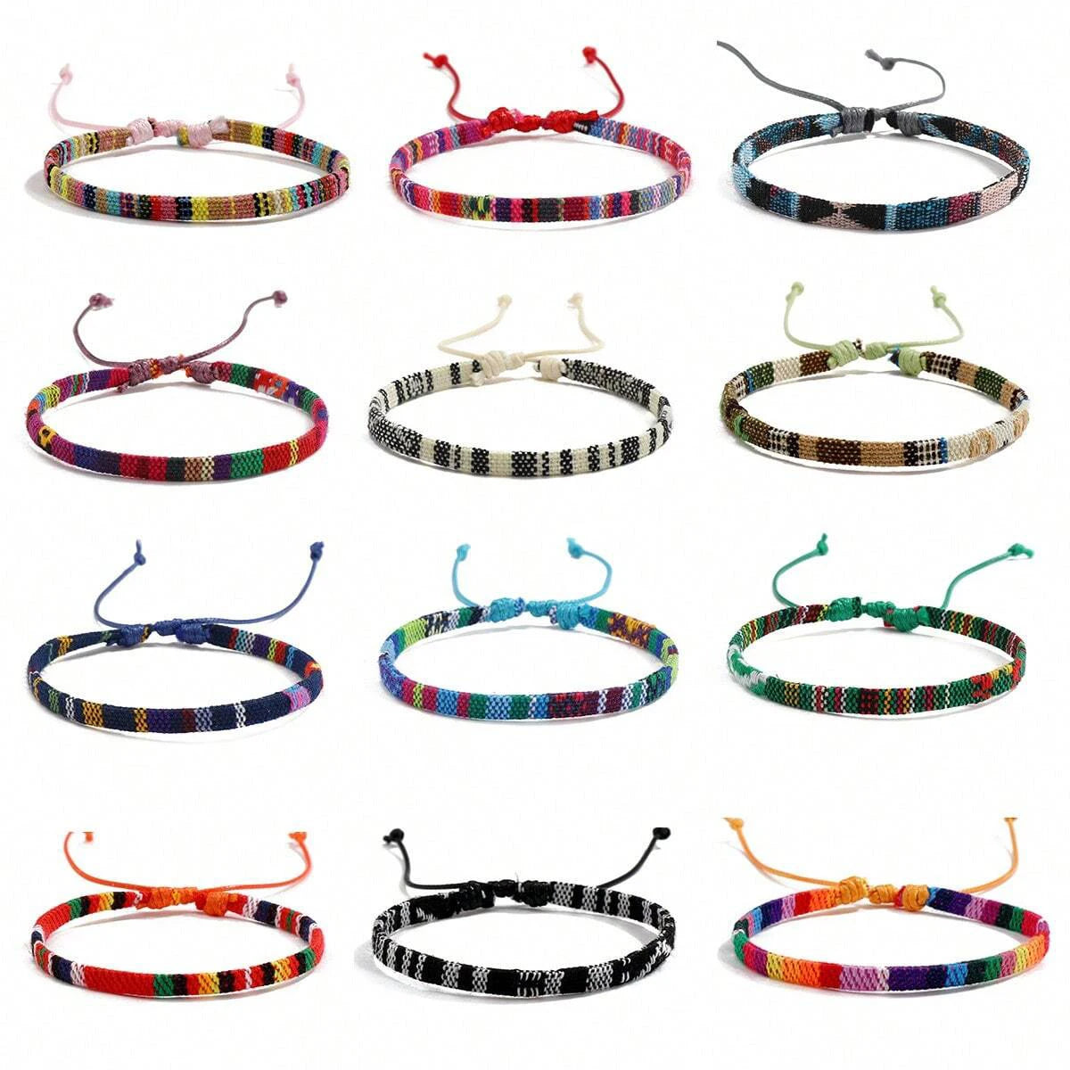 12-piece s Surfer Beach Bracelet Set