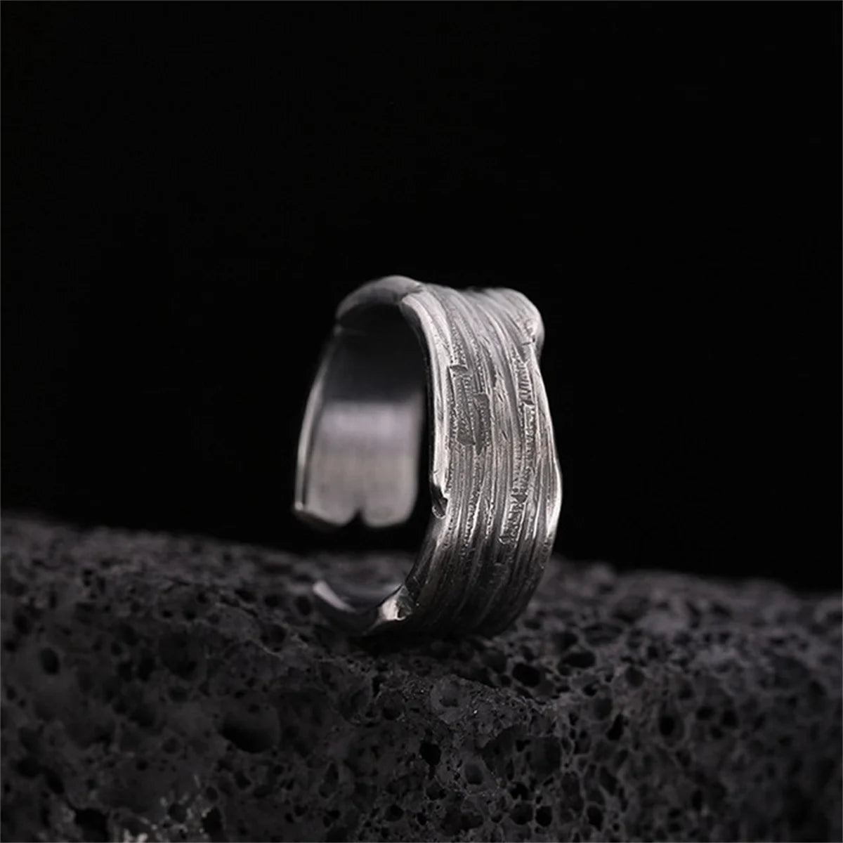 Molten Style Open Statement Ring