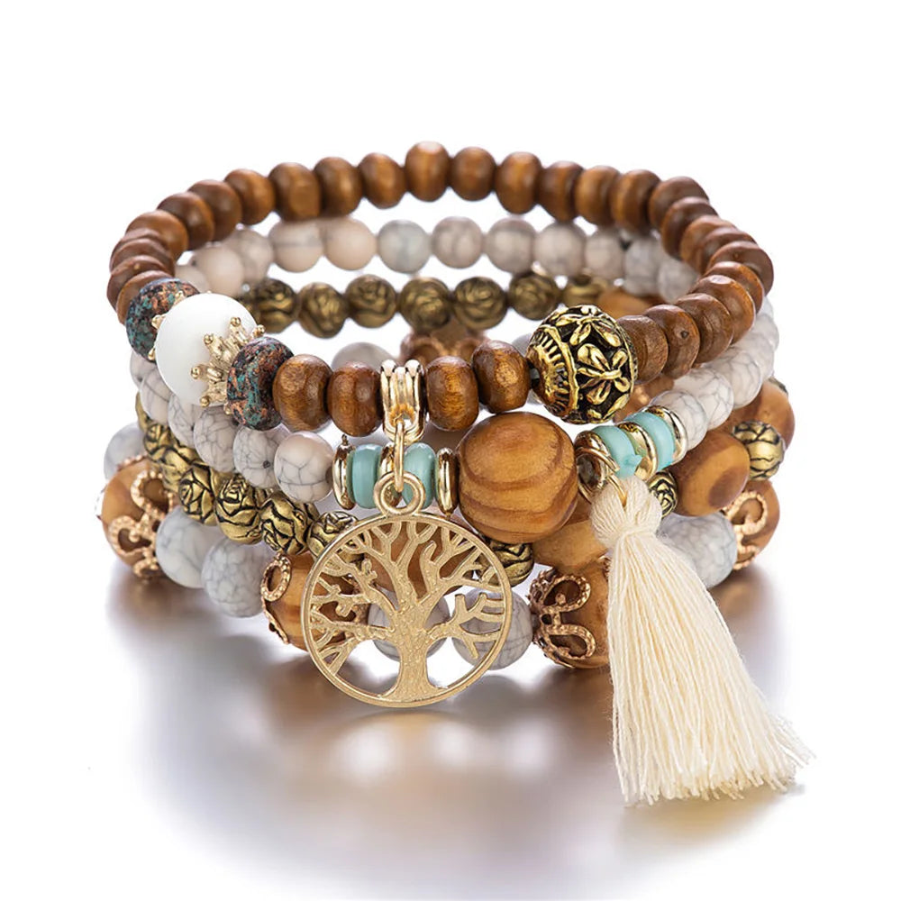 Tree Of Life Bracelet Set