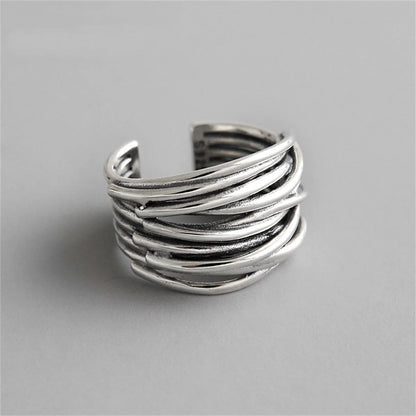 Molten Style Open Statement Ring