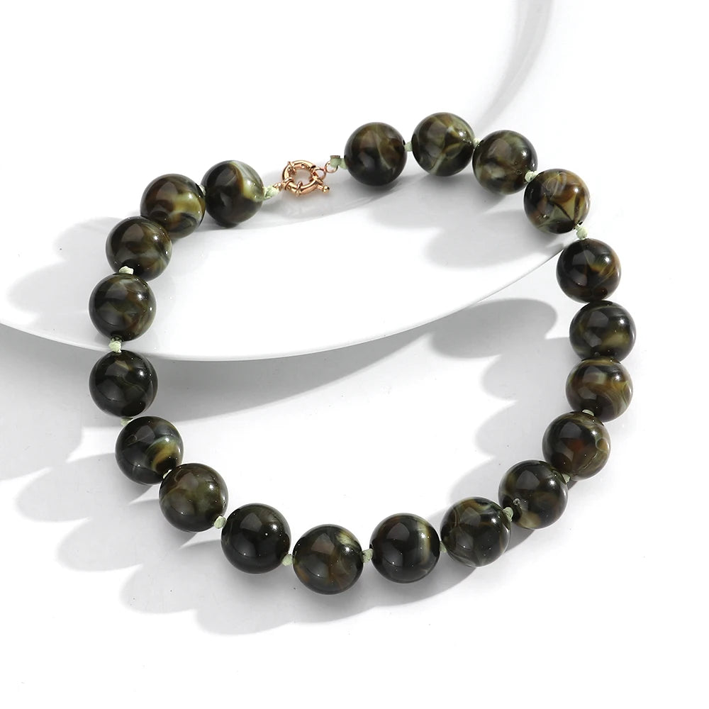 Bohemian Handmade Beaded Rope Necklace