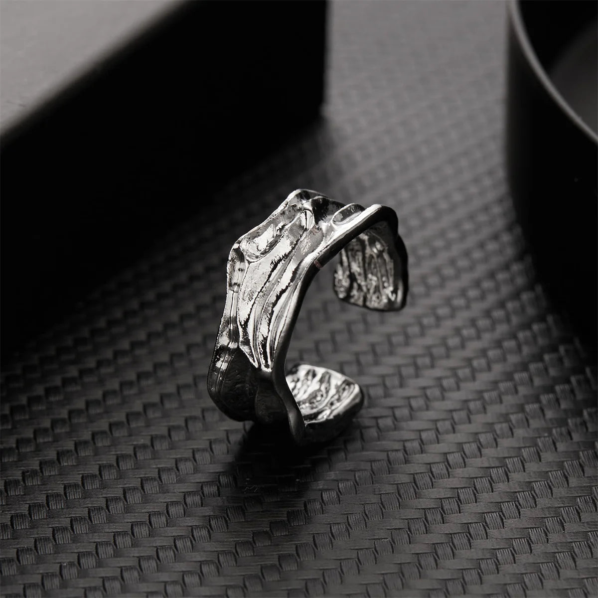 Molten Style Open Statement Ring