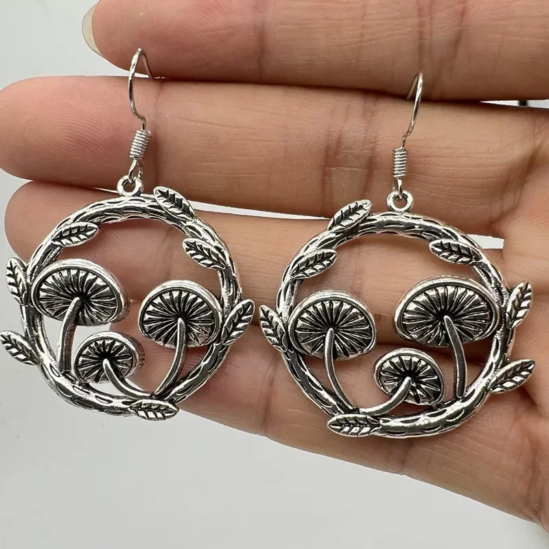 Natural Stone Boho Hook Earrings – Unique Mother’s Day Gift