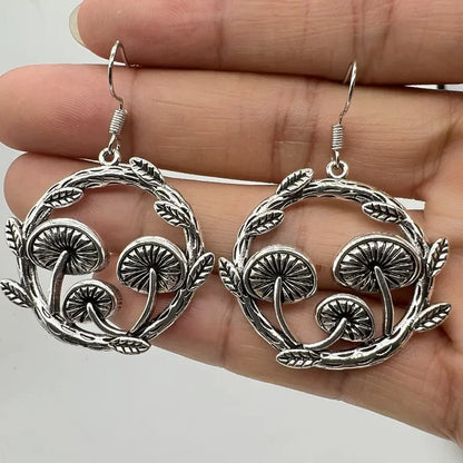 Natural Stone Boho Hook Earrings – Unique Mother’s Day Gift