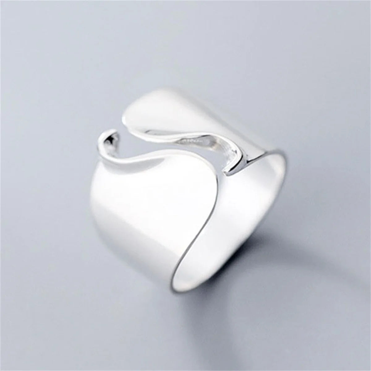Molten Style Open Statement Ring