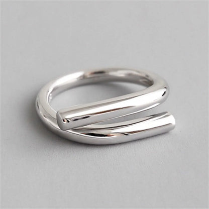 Molten Style Open Statement Ring