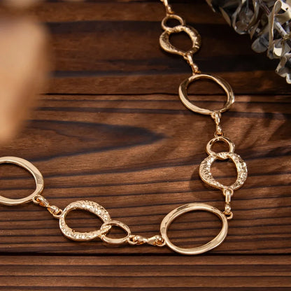 Punk Style Metal Hollow Waist Chain