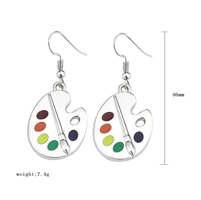 Vintage Ethnic Hook Pendant Earrings
