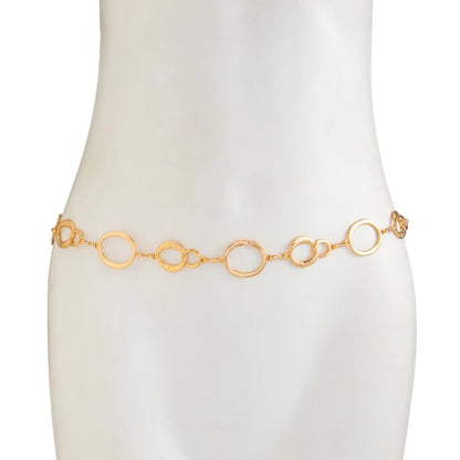 Punk Style Metal Hollow Waist Chain