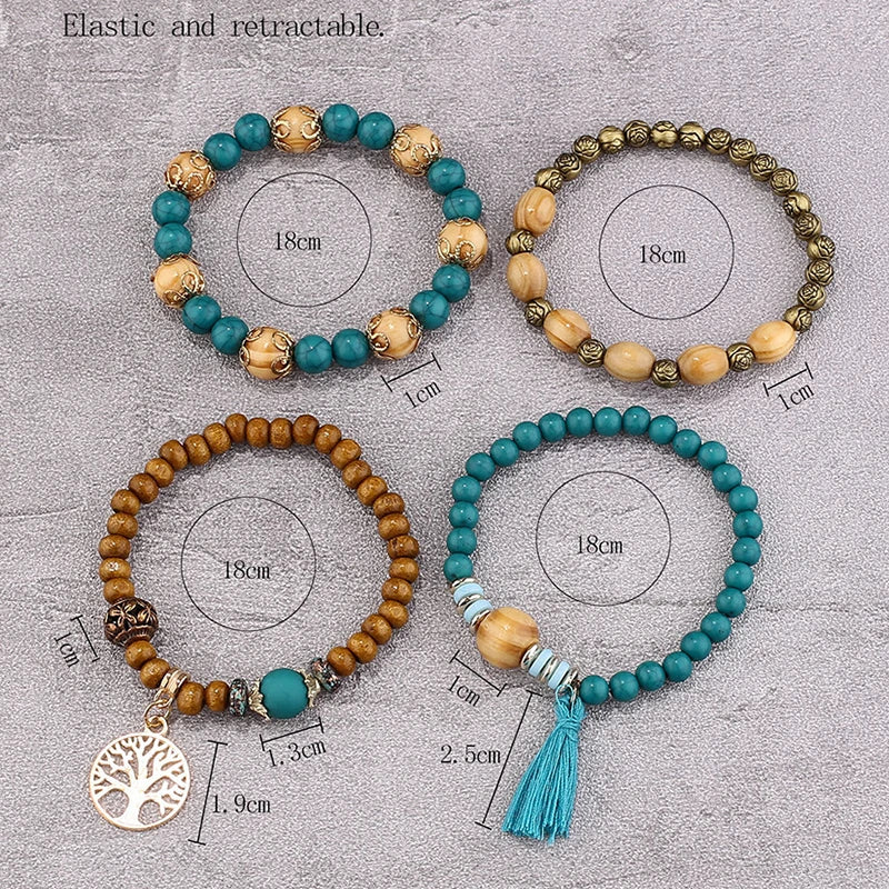 Tree Of Life Bracelet Set