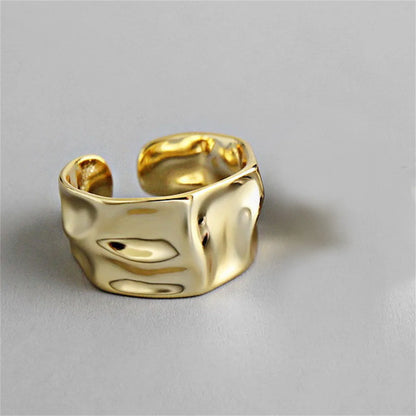 Molten Style Open Statement Ring