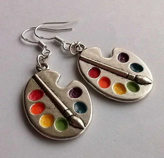 Vintage Ethnic Hook Pendant Earrings