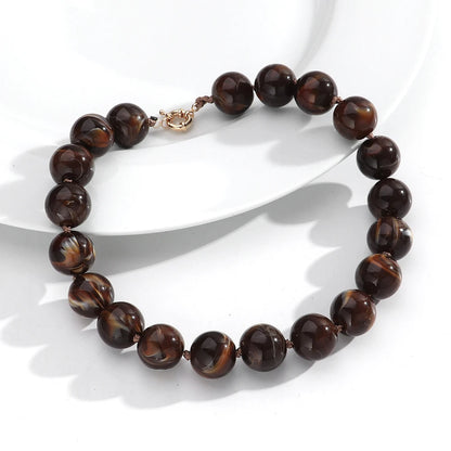 Bohemian Handmade Beaded Rope Necklace