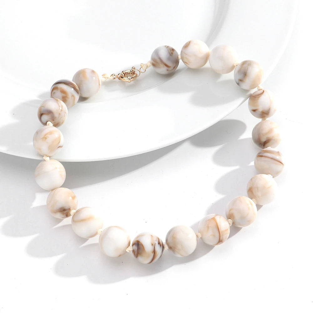 Bohemian Handmade Beaded Rope Necklace