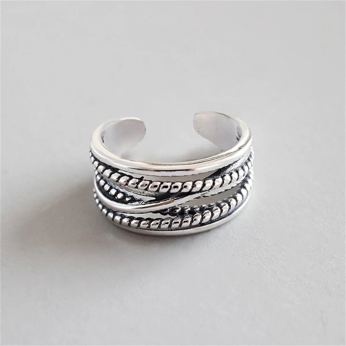 Molten Style Open Statement Ring