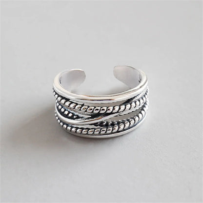 Molten Style Open Statement Ring