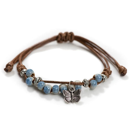 Handmade butterfly Ceramic Ice bracelets