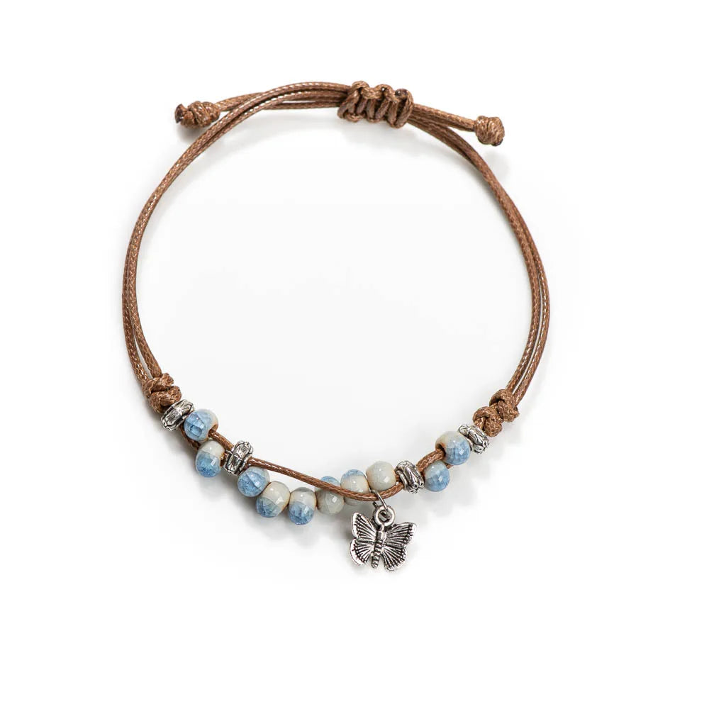 Handmade butterfly Ceramic Ice bracelets