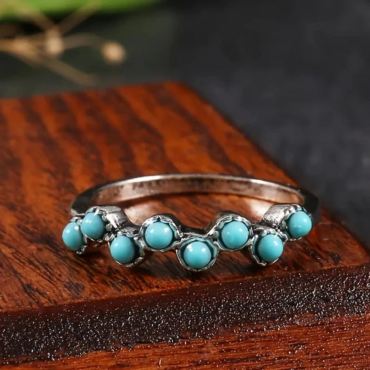 Turquoise  Ring Free spirit boho jewelry