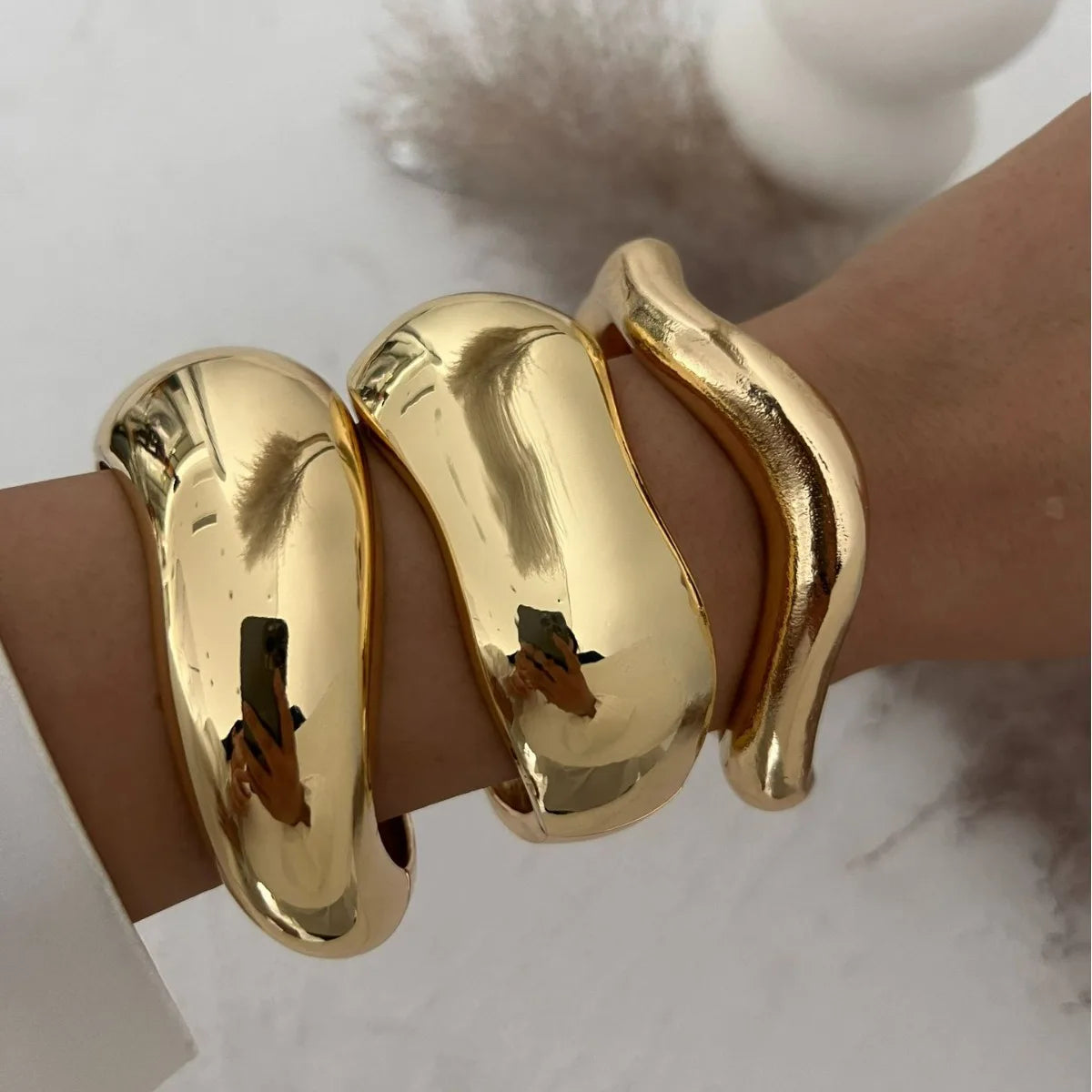 Wide Cuff Bangles