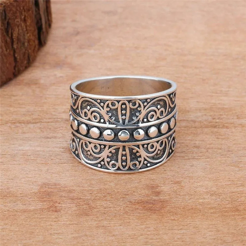 Antique Silver Rings boho chic bohemian lifestyle jewelry  