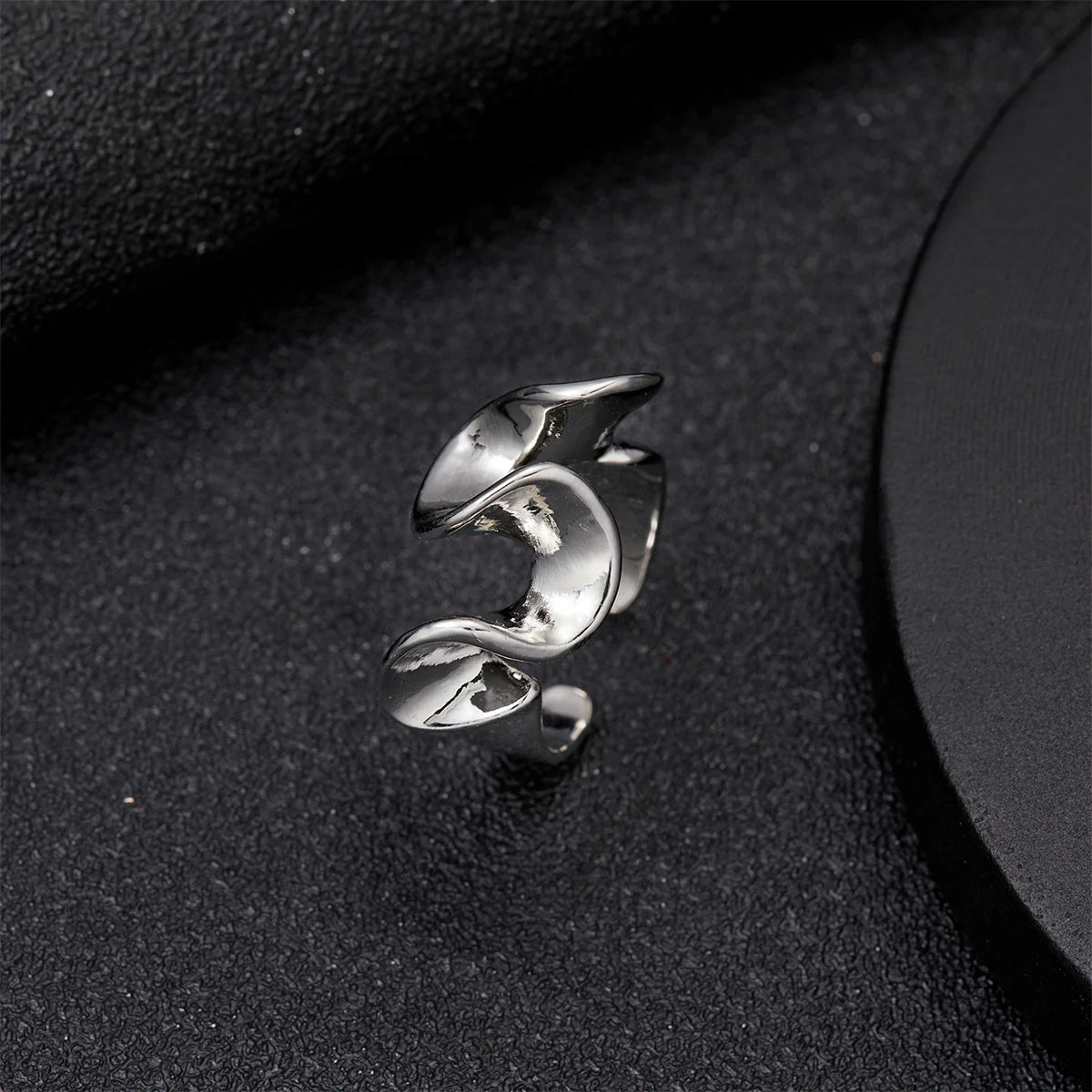Molten Style Open Statement Ring