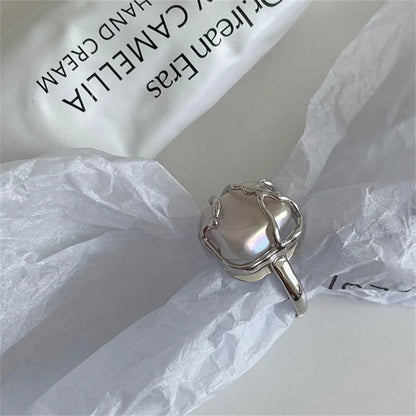 Molten Style Open Statement Ring