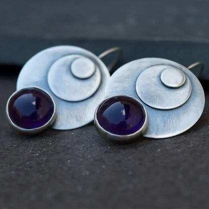 Vintage Ethnic Hook Pendant Earrings