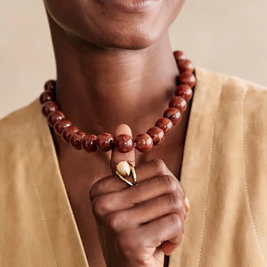 Bohemian Handmade Beaded Rope Necklace