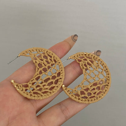 Wooden Drop Earrings