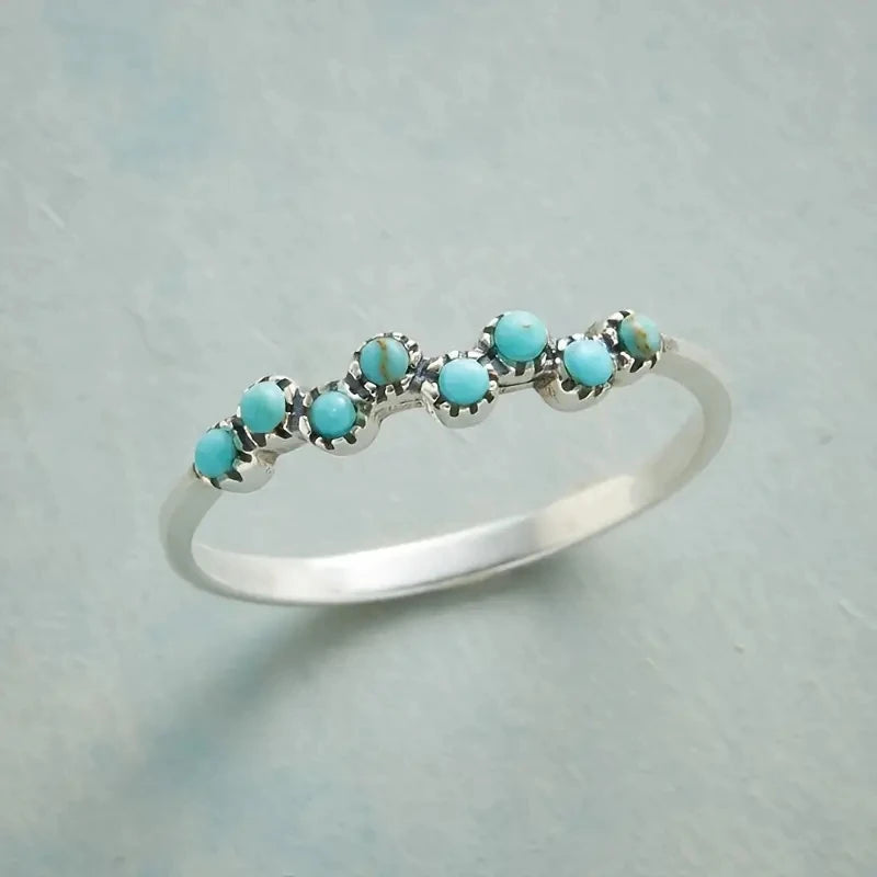 Turquoise  Ring Free spirit boho jewelry