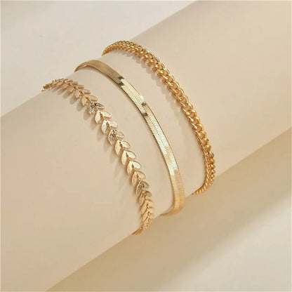 6Pcs Gold Bracelet Set bohemian lifestyle 