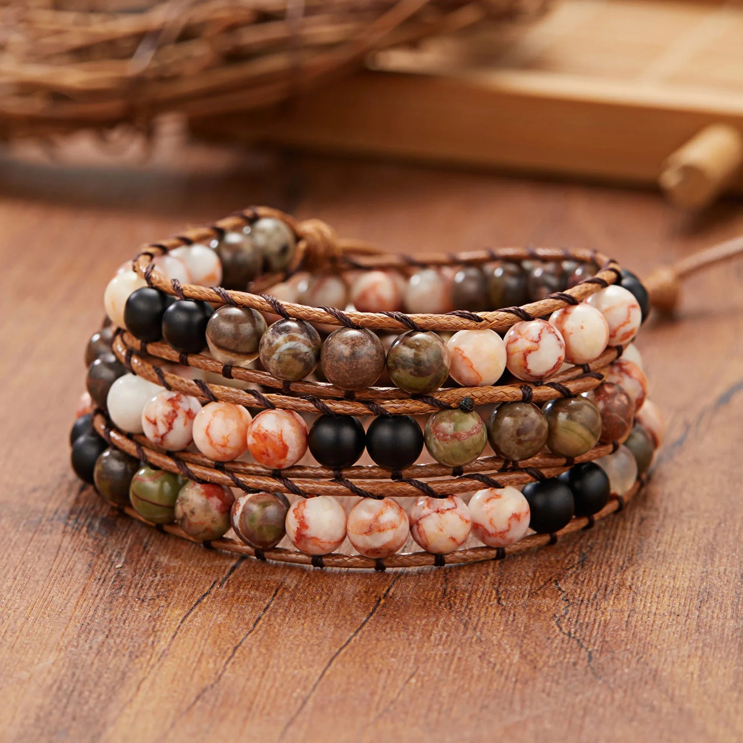 Beads Rope Wrap Bracelets