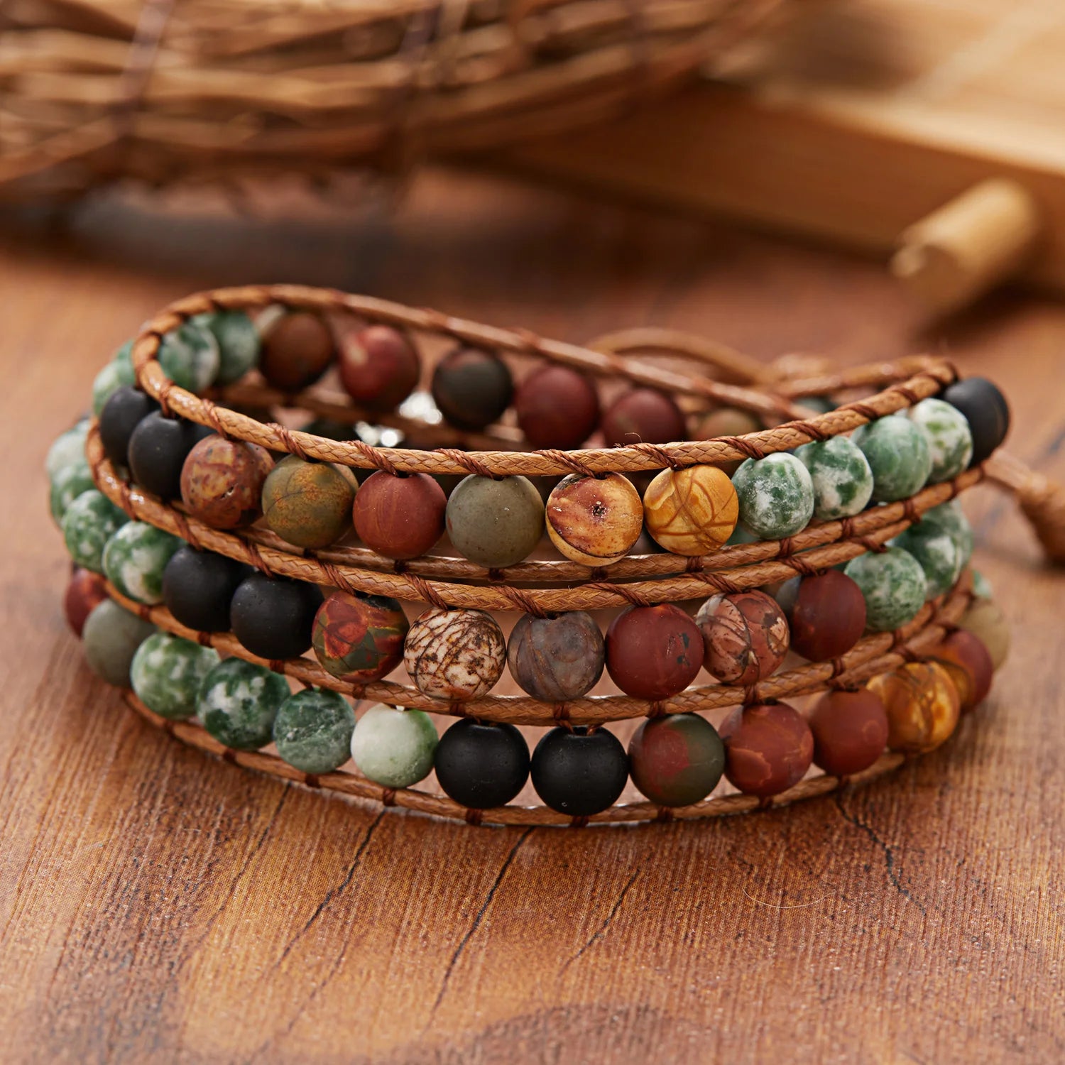 Beads Rope Wrap Bracelets